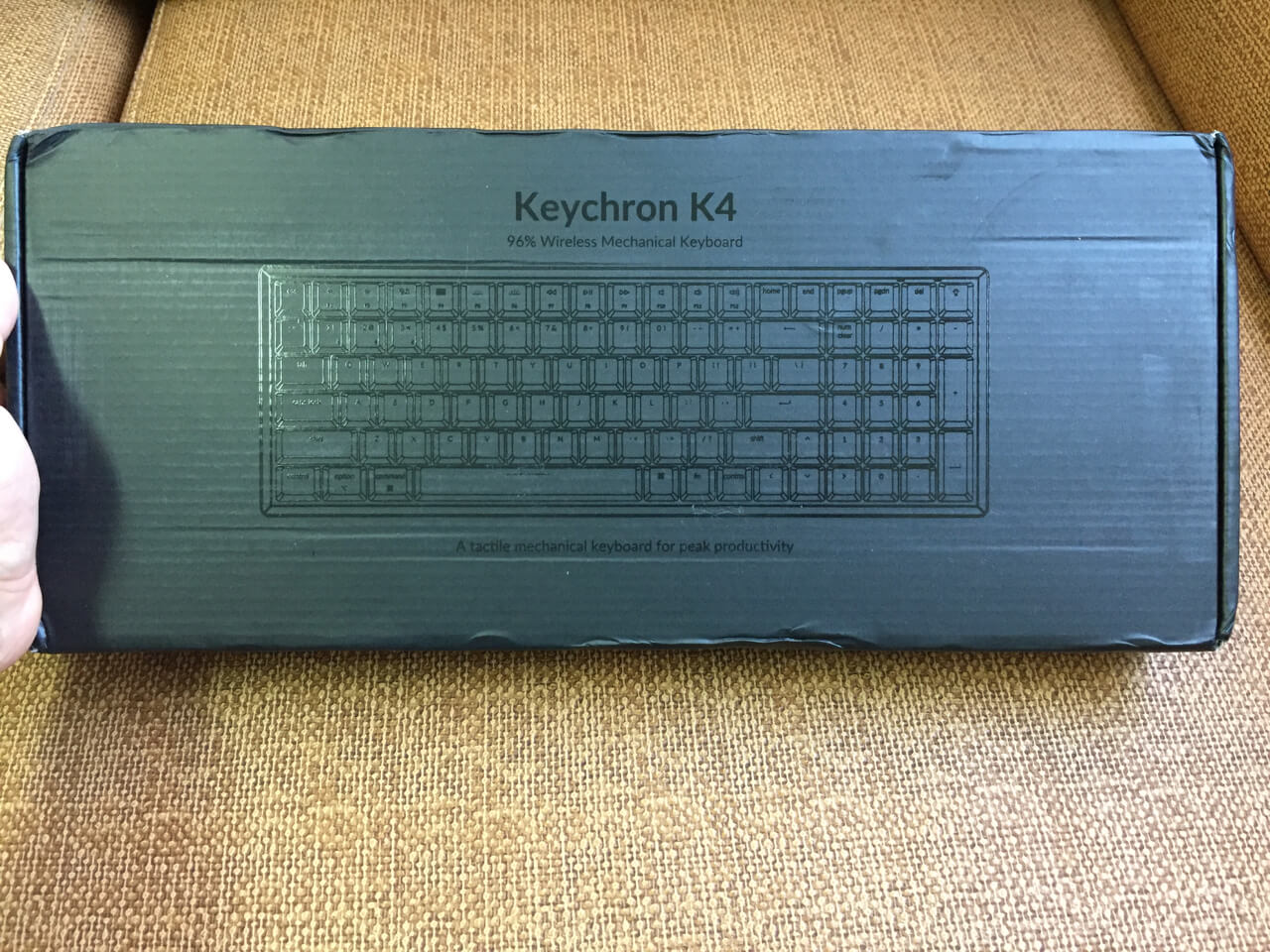 front side of Keychron K4 box